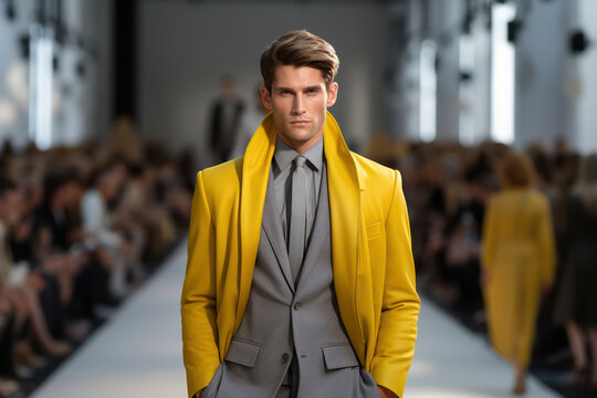 Manhattan Men: A Luxurious Professional Presentation on the Vogue Stage