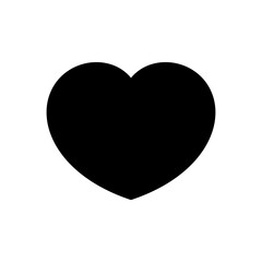 Love icon vector. Heart icon vector. Like icon vector.