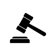 Gavel icon vector. judge gavel icon vector. law icon vector. auction hammer