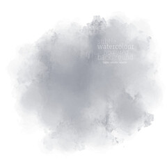 Soft Gray Watercolor Texture Minimalistic Background