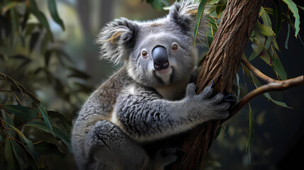 Koala in nature