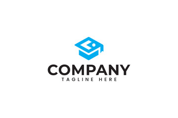 student campus career logo design for education and career business