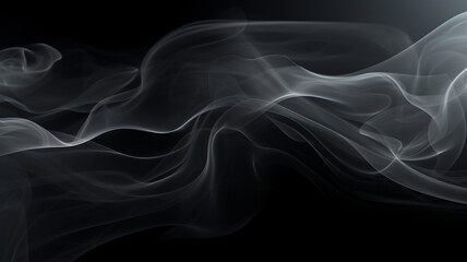 Fototapeta premium black smoke background