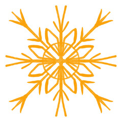 Abstract Orange Sun and Flower Vector Illustration with Nature-Inspired Design Elements in Bright Summer and Autumn Colors