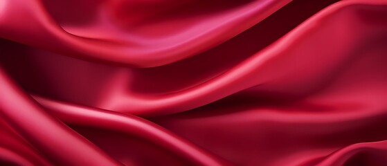 Fototapeta premium Background of red cloth