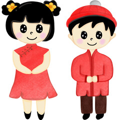 Chinese New Year Greetings  Children