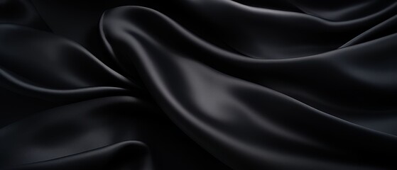 Obraz premium Background of black cloth
