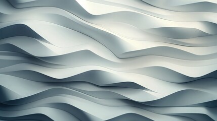 White crumpled paper texture background.