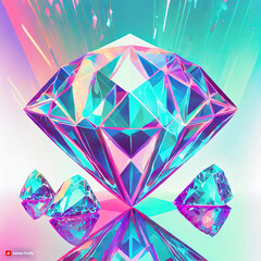 A gem made of diamond