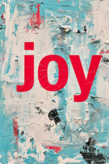 Fototapeta premium Motivational quotes creating energy to attract and inspirational hand drawn typography with themes of PEACE, LOVE, JOY. Generative AI
