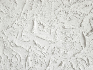 Stucco wall texture in white