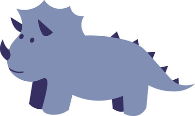 Grey Dinosaur Element