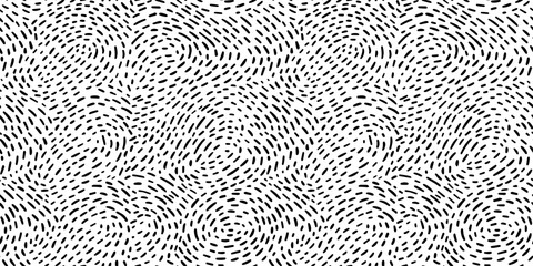 Seamless pattern with small dots or dashes. - obrazy, fototapety, plakaty