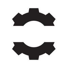gear services icon logo vector