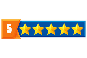 Star Rating Review Comment Sticker