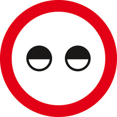  turn your headlights on low, headlight, Traffic Sign , Vector, symbol, transport icon	