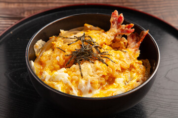 エビの天とじ丼