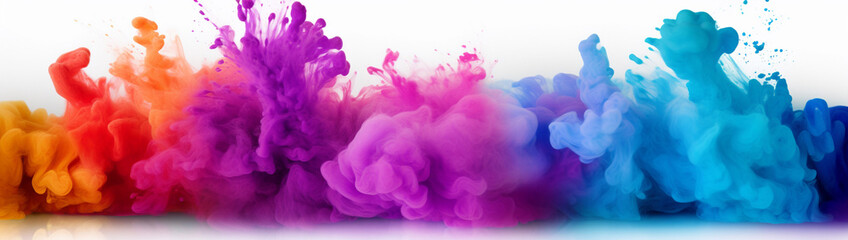 Abstract powder splatted background 
