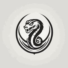 Snake Logo EPS format very cool design