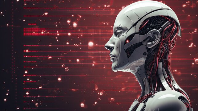 Artificial intelligence in music composition solid background