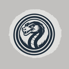 Snake Logo EPS format very cool design