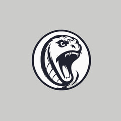 Snake Logo EPS format very cool design