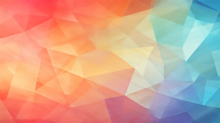 Obraz premium Soft Hues Geometric Fusion Background 