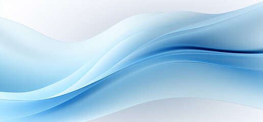 Naklejka premium abstract light blue white blurring wavy background