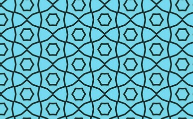 Modern Elegance in Textile Pattern Design. Fabric and 3d line art Background