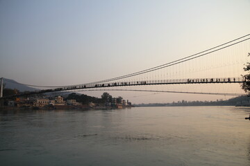 bridge over ganges river