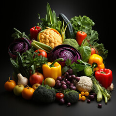 healthy fresh vegetables