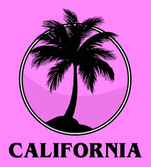 Naklejka premium California State United States of America