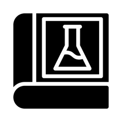 chemistry glyph icon