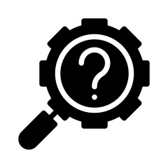 curiosity glyph icon