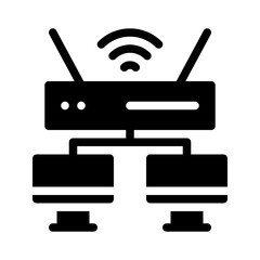 wifi glyph icon