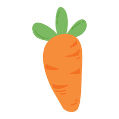 Bunch of Fresh Carrots illustration