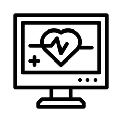 vital signs line icon