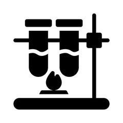 chemical glyph icon