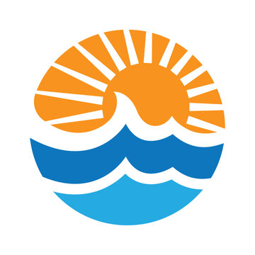 Sunset logo images