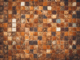 Ceramic tile wall texture background