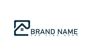 Real Estate Logo Vector. Logo Design Concept Template for Property Real Estate Company. Modern Logo Illustration with House Icon in Gradient Colours