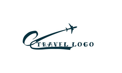 Letter C Travel Logo Template Design Vector, Emblem, Design Concept, Creative Symbol, Icon