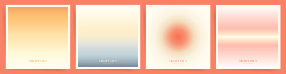 Spring Vibe Futuristic Gradient Backgrounds for Minimalist Posters, Elegant Album Covers, and Soft Pastel Event Banners