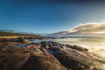 Obraz premium sunset over the sea