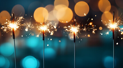 Fireworks background for celebration, holiday celebration concept