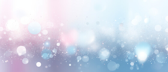 Obraz premium abstract light blue and white bokeh background 