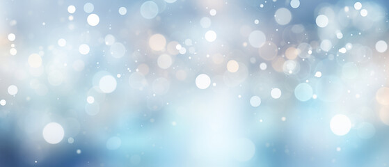 abstract light blue and white bokeh background  - obrazy, fototapety, plakaty