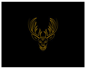 Best deer logo design 