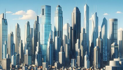 The Urban Utopia: A Skyline Sculpted in Glass and Steel
Generative AI.