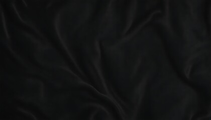 Wavy black silk background 